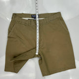 Polo By Ralph Lauren Chino Shorts - 33W 9L Khaki Cotton