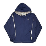 Adidas Windbreaker - XL Navy Polyester