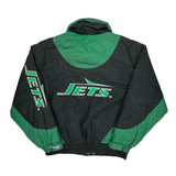 Jets Nfl Football Bomber Jacket - XL Black Polyester