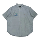 Ralph Lauren Short Sleeve Shirt - 2XL Blue Cotton