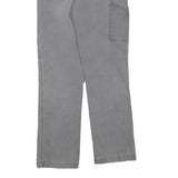 CARHARTT Mens Cotton Blend Grey Regular Fit Straight Leg Trousers W33 L31