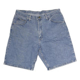 WRANGLER Mens Denim Shorts Blue Casual Regular Fit M W36 Classic Cotton