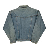 Wrangler Denim Jacket - Large Light Wash Denim