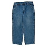 Carhartt Carpenter Pants - 34W 28L Blue Cotton