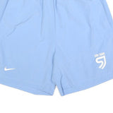 NIKE Mens Shorts Blue XL W32 Sports Casual Lightweight Polyester Blend