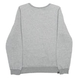 PUMA Mens Grey Cotton Blend Crew Neck M Sweatshirt Logo Print Casual
