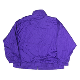 HONOURS Womens Purple Nylon Zip Jacket XL Casual Lightweight Plain