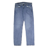 LEVI'S 505 Mens Jeans Blue Regular Straight Denim Medium W36 L34 Classic Fit Zip