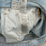 501 Levis Jeans - 29W 30L Light Wash Cotton