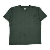 Dickies T-Shirt - XL Green Cotton