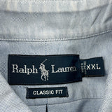 Ralph Lauren Short Sleeve Shirt - 2XL Blue Cotton