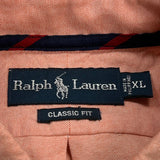 Ralph Lauren Shirt - XL Orange Cotton