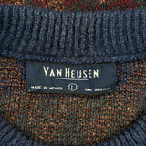 Van Heusen Sweater - Large Multicoloured Acrylic