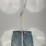 Made In USA Levis 517 Boot Cut Jeans - 30W 34L Light Wash Cotton