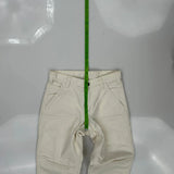 Carhartt Double Knee Carpenter Trousers - 30W 30L Cream Cotton