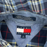 Tommy Hilfiger Checked Shirt - Medium Blue Cotton