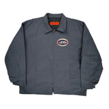National Hot Rod Association Red Kap Jacket - XL Gray Polyester Blend