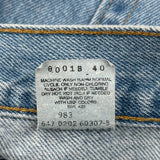 Levis 550 Jeans - 32W US 8 Light Wash Cotton