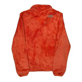 The North Face Fleece Jacket - Small Orange Polyester