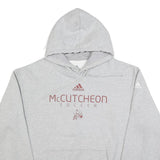 ADIDAS Mens Grey McCutcheon Soccer Pullover Hoodie XL Casual Sportswear