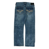 Unbranded Hip Hop Jeans - 36W 31L Blue Cotton Blend