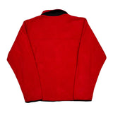 The North Face Fleece Jacket - Medium Red Polyester