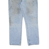 CARHARTT Mens Regular Blue Denim Jeans W34 L30 Workwear Zip Closure Casual