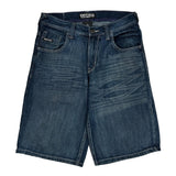 Sean John Denim Shorts - 32W 12L Dark Wash Cotton
