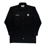Quickserve Dickies Shirt - Medium Black Cotton