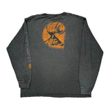 Deer Graphic Carhartt Long Sleeve T-Shirt - XL Grey Cotton