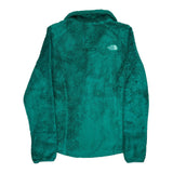 The North Face Fleece Jacket - Small Green Polyester