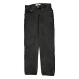 505 Levis Jeans - 32W 30L Black Cotton