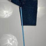 Sean John Denim Shorts - 32W 11L Blue Denim