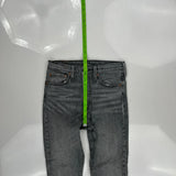 501 Levis Skinny Jeans - 29W US 4 Gray Denim