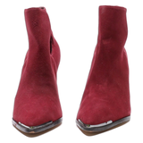 VINCE CAMUTO D’Orsay Heels Maroon Leather Womens UK 5.5