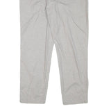 DOCKERS Mens Cotton Blend Beige Regular Fit Straight Trousers W36 L27 Classic