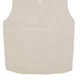 TIMBERLAND Boys Beige Fleece Lined Zip Up Jacket 16Y Polyester Outdoor Vest