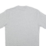 NIKE Mens Grey PJC Logo Crew Neck Short Sleeve T-Shirt L Cotton Blend Casual