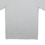 NIKE Mens Grey PJC Logo Crew Neck Short Sleeve T-Shirt L Cotton Blend Casual