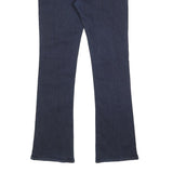 ARMANI EXCHANGE Womens Jeans Blue Slim Flared Denim Dark W31 L33 Stylish Zip