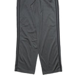 ADIDAS Mens Joggers Black & Dark Grey M W28 L32 Classic Tapered Fit Polyester