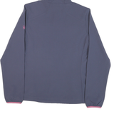 JACK WOLFSKIN Womens Blue & Pink Outdoor Jacket L Polyester Blend Hooded Zip