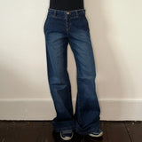 Unbranded Jeans - 30W UK 10 Blue Cotton Blend