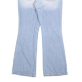 LEVI'S Womens Regular Fit Flared Denim Light Blue W30 L30 525 04 Zip Cotton