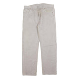LEVI'S 501 Mens Grey Regular Straight Denim Cotton Light W34 L30 Button Fly