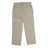 MAMMUT Womens Cotton Blend Beige Regular Regular Trousers W30 L27 Outdoor Casual
