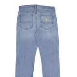 CARHARTT Mens Jeans Blue Relaxed Straight Denim Medium W31 L30 Casual Workwear