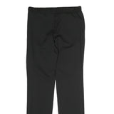 PACO RABANNE Womens Cotton Blend Black Regular Button Trousers W30 L32 Classic