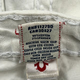 True Religion Skinny Jeans - 27W US 2 White Cotton