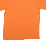 DELTA Mens Orange Tim Lincecum Graphic T-Shirt L Short Sleeve Crew Neck Baseball